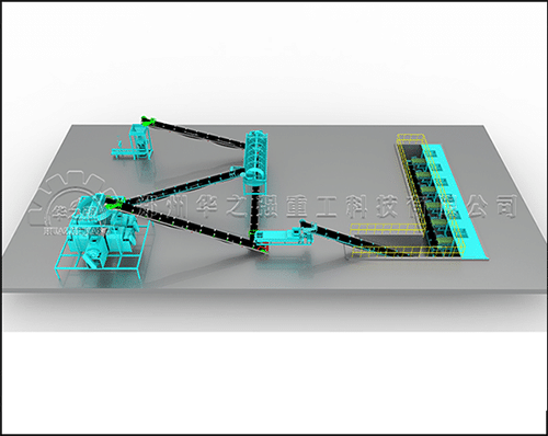 擠壓造粒生產(chǎn)復(fù)混肥工藝